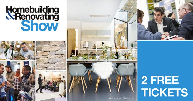 We're attending the Home Building and Renovating Show